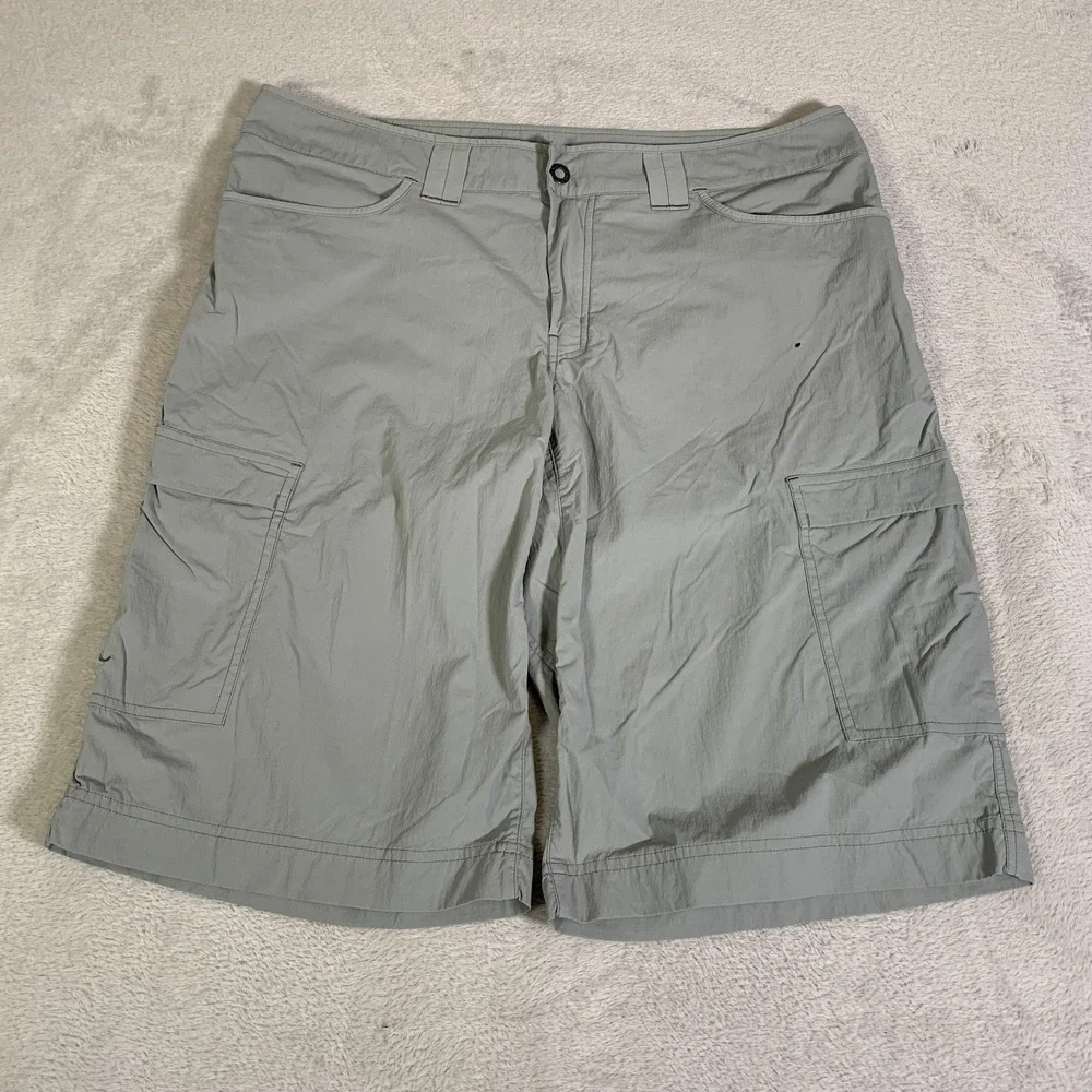 Arc'teryx Shorts Mens 36 Gray Cargo Hiking Quick Dry Stretch 13